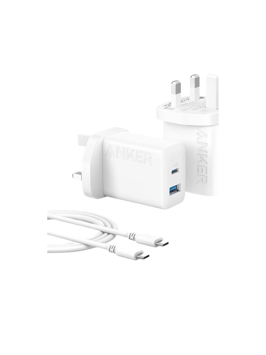 Anker 2port charger with Type-c cable