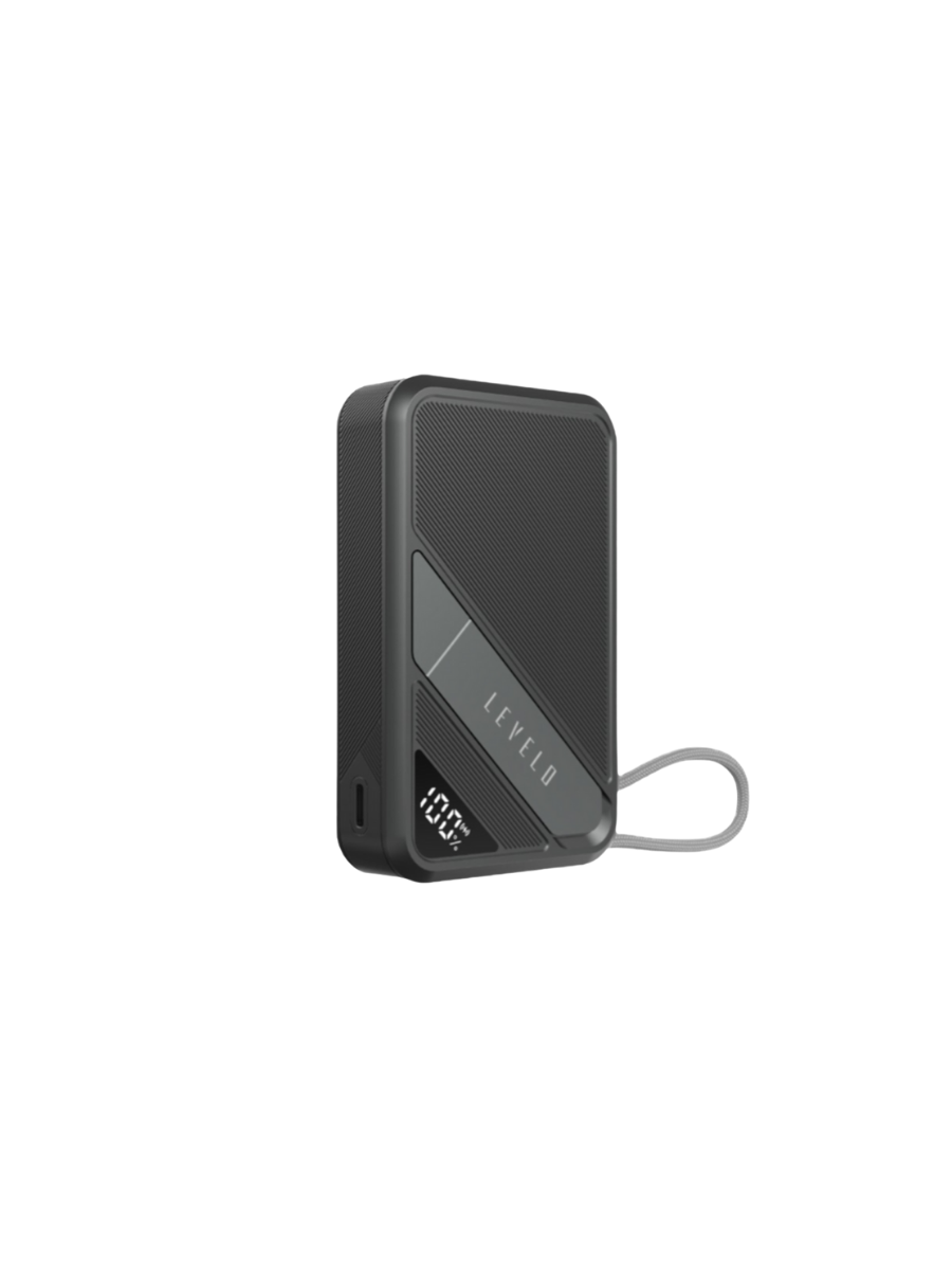 Levelo AirLink 10000mAh MagSafe Power Bank - Black