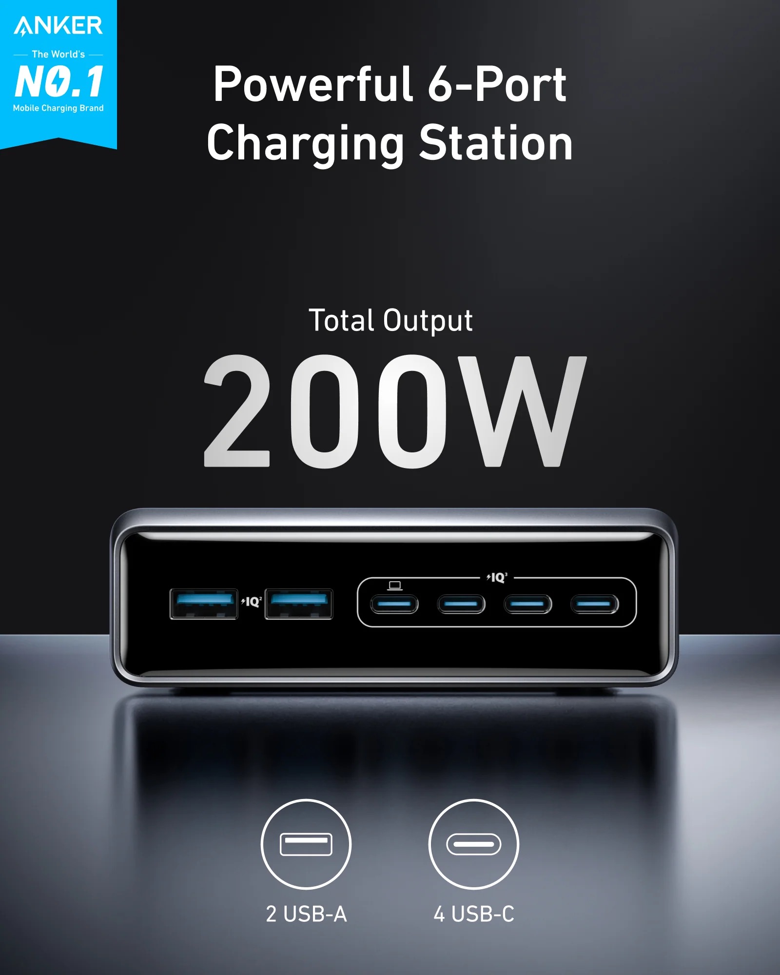 Anker Prime 200W Desktop Charging Station