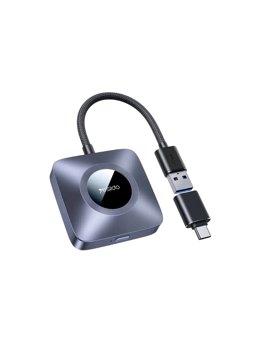 Yesido Wireless CarPlay with USB-A/USB-C Adapter